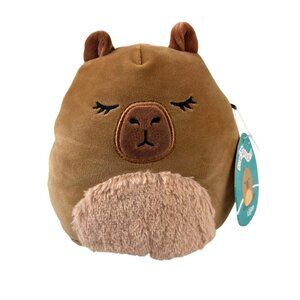 Squishmallow Lijjian Capybara Stuffed Animal Plush Toy NWT Gift S7 #2213 8" Soft